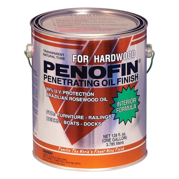 Penofin Transparent Natural Oil-Based Penetrating Hardwood Finish 1 gal F3IHWGA - main